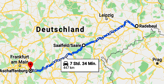Journey to Aschaffenburg